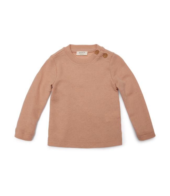 Petit by basics Petit by basics baby longsleeve luca nude