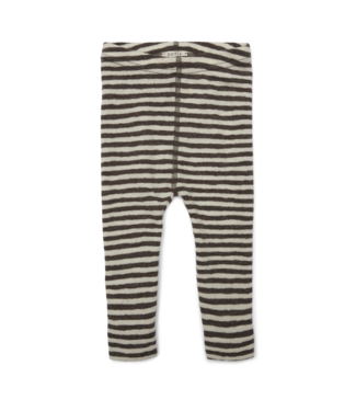 Petit by basics Petit by basics baby legging billie stripes raw white/ earth