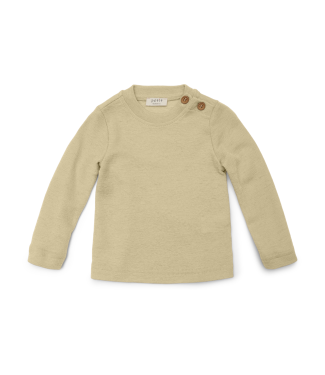 Petit by basics Petit by basics baby longsleeve luca almond milk