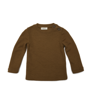 Petit by basics Petit by basics baby longsleeve luca camel melange