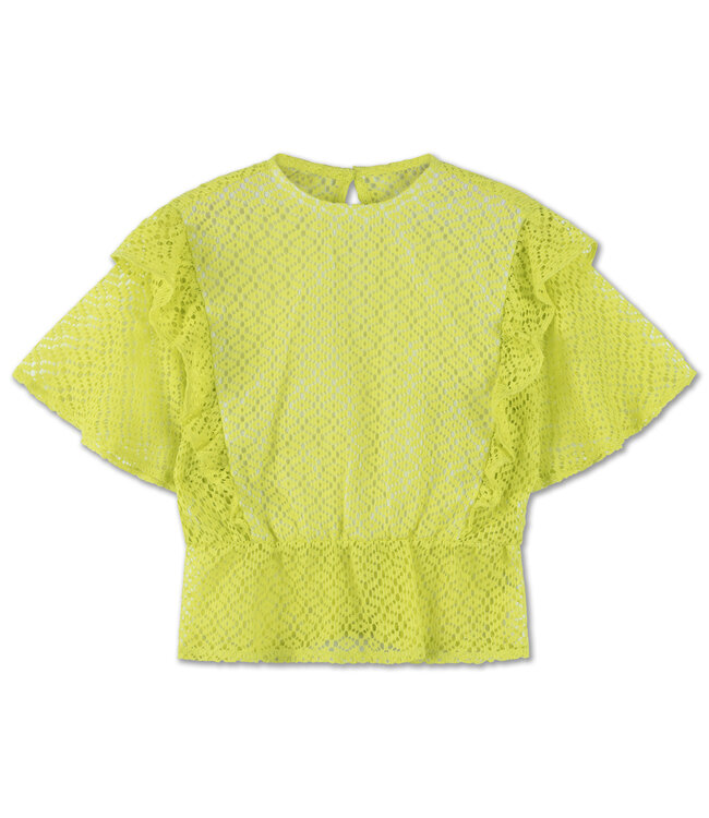 Repose Ams Repose Ams ruffle top signifficant lace