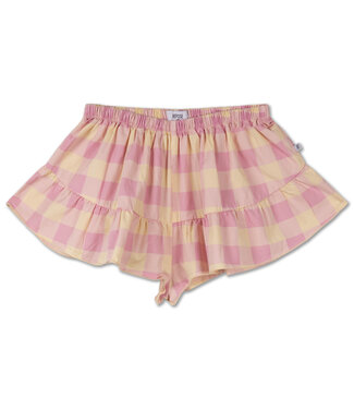 Repose Ams Repose Ams skort sand pink BB check