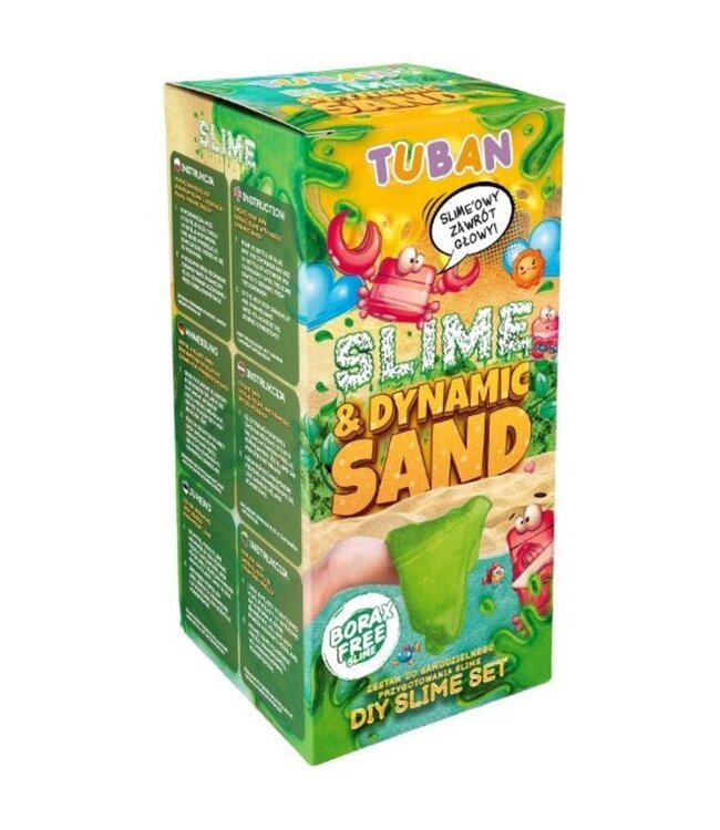 Tuban DIY set tuban slime & dynamic sand