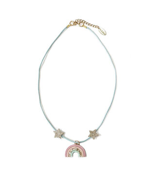 Rockahula Rockahula shimmer rainbow necklace