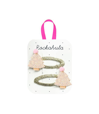 Rockahula Rockahula frosted shimmer xmas tree clips