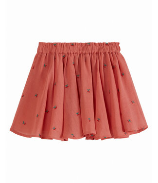 Emile Et Ida Emile et ida skirt brode all over grenadine