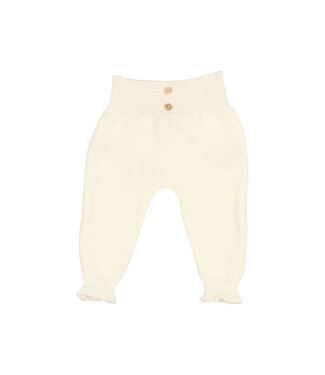 Buho Buho baby pants knit ecru