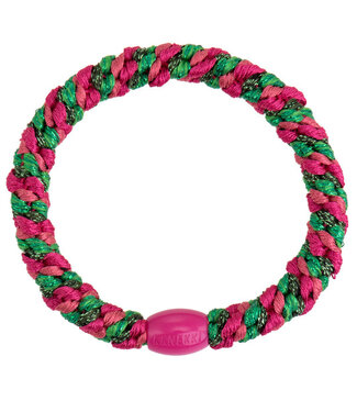 Kknekki Haarelastiek Mix Strong Pink-Green