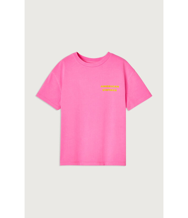 American Vintage American Vintage kids t-shirt fizvalley fluo rose