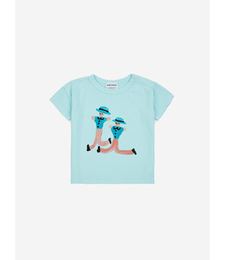 Bobo Choses Bobo Choses baby t-shirt dancing giants blue