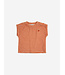 Bobo Choses Bobo Choses baby t-shirt terry  orange stripes