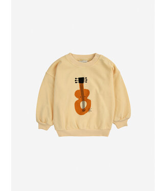 Bobo Choses Bobo Choses baby sweater acoustic guitar yellow