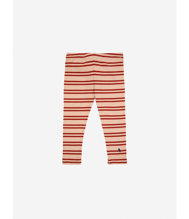 Bobo Choses Bobo Choses baby legging stripes red