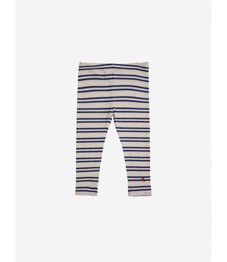 Bobo Choses Bobo Choses baby legging stripes blue