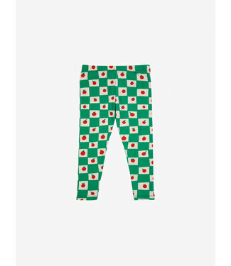 Bobo Choses Bobo Choses baby legging tomato all over green