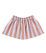 Piupiuchick Piupiuchick short skirt orange & purple stripes