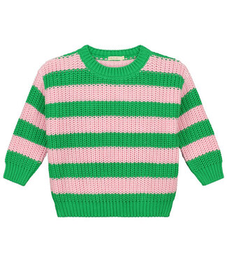 Yuki Yuki chunky knitted sweater spring stripes