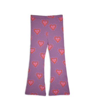 Ammehoela Ammehoela flared liv eye heart print