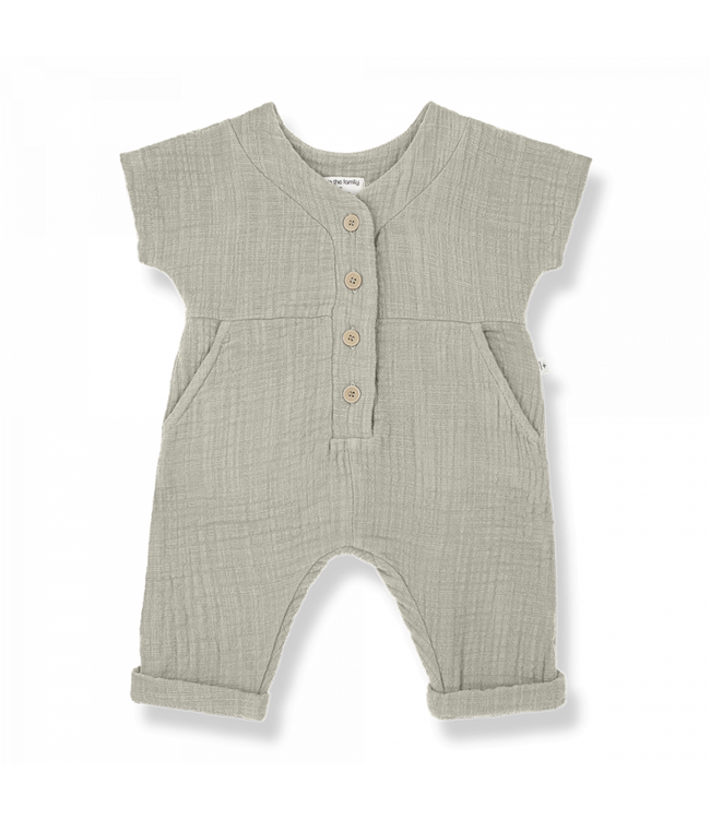 1+ in the family 1+ in the family jumpsuit adriano beige