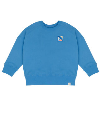 Jenest Jenest sweater  sammy badge bright blue