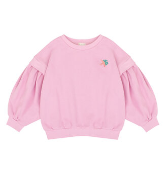 Jenest Jenest sweater balloon bird raspberry pink