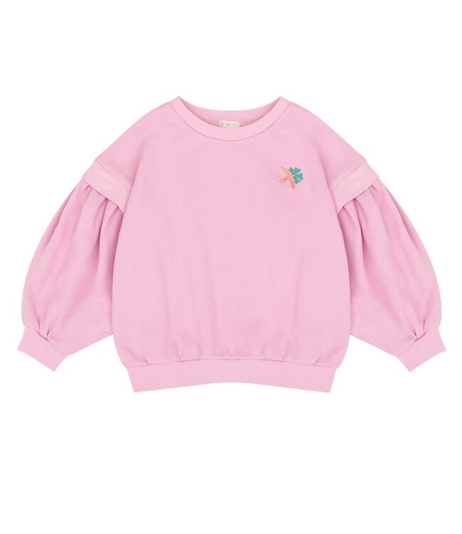 Jenest Jenest sweater balloon bird raspberry pink