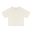 Jenest Jenest t-shirt mase oversized logo pebble ecru