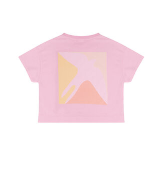 Jenest Jenest t-shirt livia logo raspberry pink