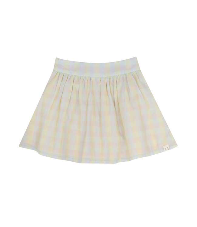 Jenest Jenest skirt sara multicolour check yellow