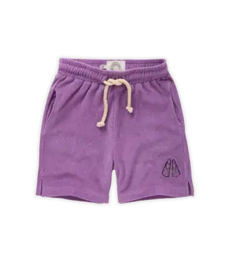 Sproet & Sprout Sproet & Sprout terry bermuda flippers purple