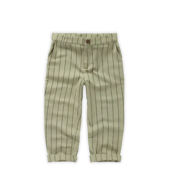 Sproet & Sprout Sproet & Sprout woven pants stripe aloe vera