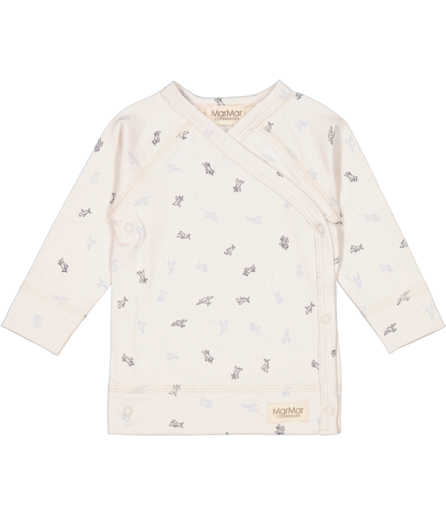 MarMar Copenhagen Marmar Copenhagen baby longsleeve tuti wrap airplanes