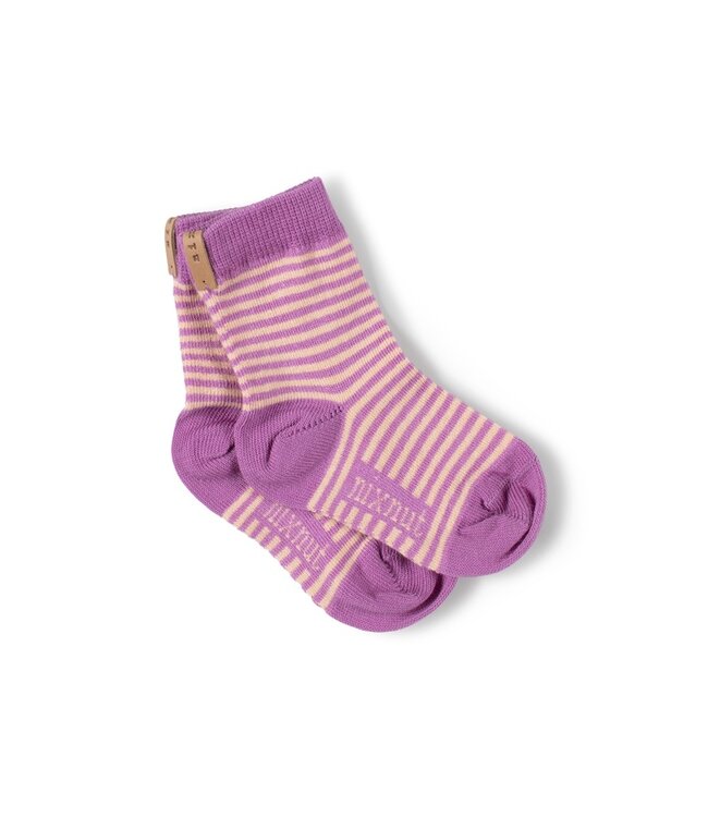 Nixnut Nixnut striped socks lotus