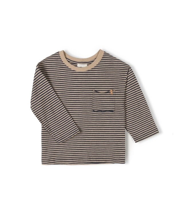 Nixnut Nixnut  drop shirt night stripe