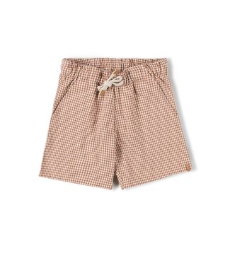 Nixnut Nixnut bunk short caramel checkered