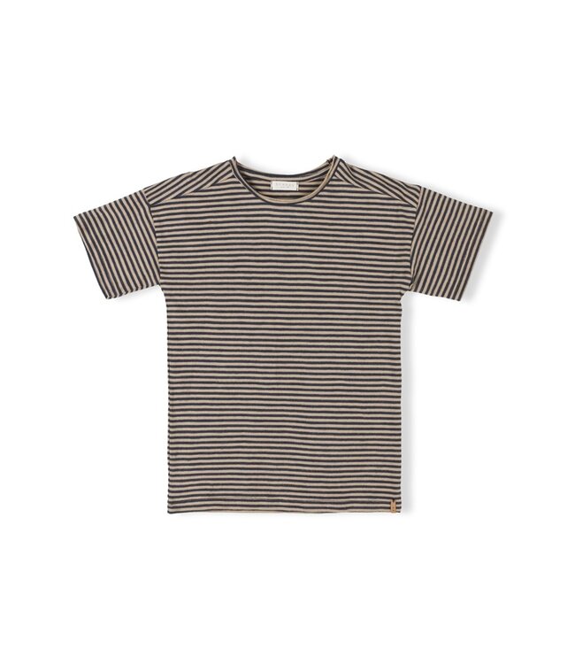 Nixnut Nixnut com t-shirt night stripe
