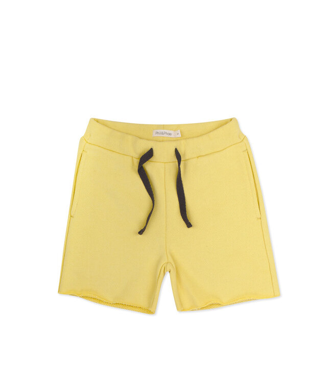 Phil & Phae Phil & Phae chunky sweat shorts soft lime