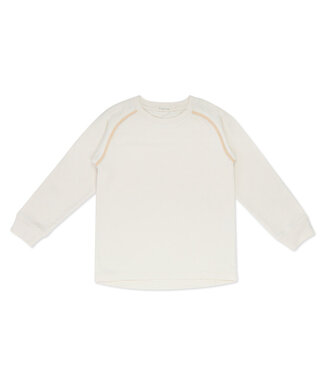 Phil & Phae Phil & Phae crewneck raglan top coconut