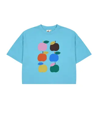 Jelly Mallow Jelly Mallow t-shirt colorful apple light blue