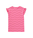 Tiny Cottons Tiny Cottons dress zigzag dark pink