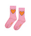 Tiny Cottons Tiny Cottons socks heart pink