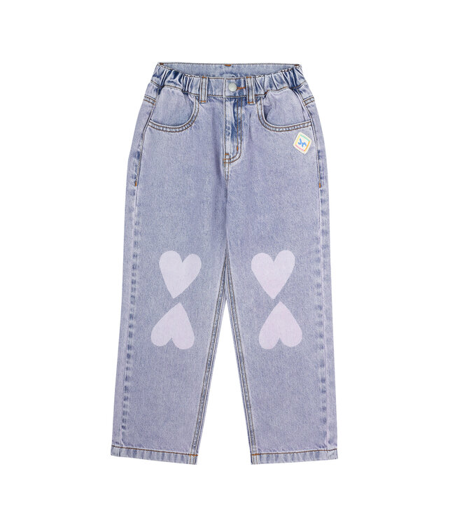 Jelly Mallow Jelly Mallow denim pants heart