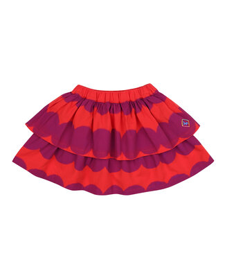 Jelly Mallow Jelly Mallow skirt short tiered dot