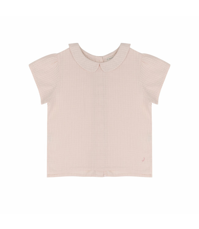 Jenest Jenest top cosy collar blossom pink