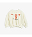 Mini Rodini Mini Rodini sweater club muscles off white