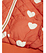 Mini Rodini Mini Rodini jacket baseball hearts red