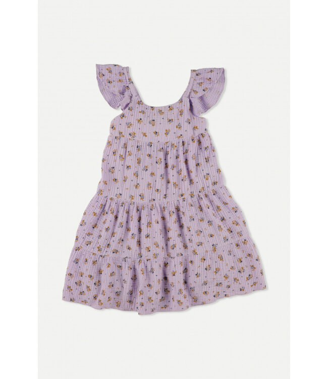 My Little Cozmo My little cozmo dress chloe bouquet gauze light purple