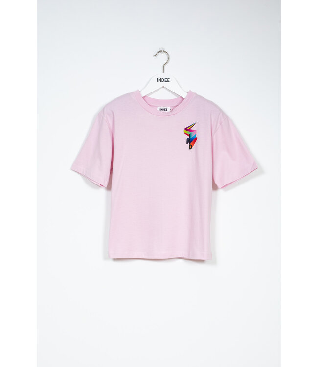 Indee Indee ind ss t-shirt provence pink