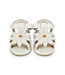 Donsje Donsje tuti field daisy off white leather