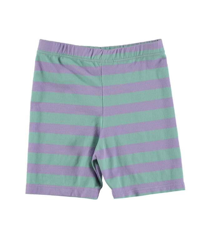 Lötie kids Lötie kids cycling shorts stripes mauve